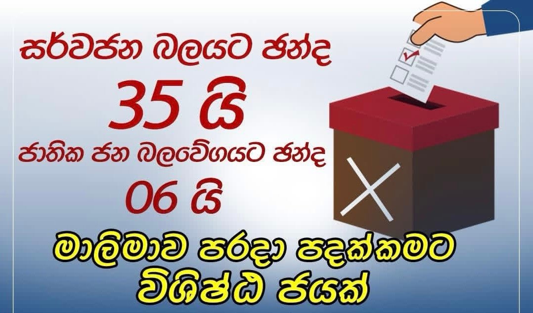 සර්වජන බලයට ජන්ද 35ක ජයක් …